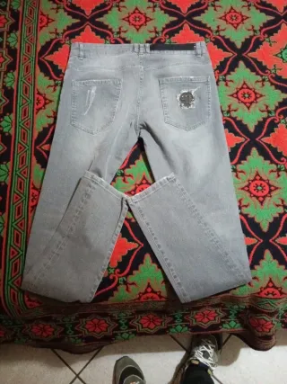 Jeans Philipp Plein grigi taglia M