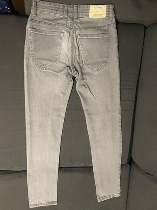 Pantalones grises Bershka - Talla S