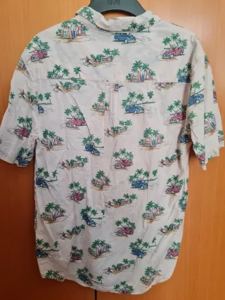 Camicia hawaiana per bambini a maniche corte