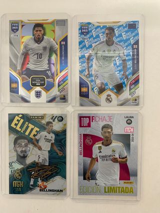 Lote Cromos Bellingham Real Madrid Panini