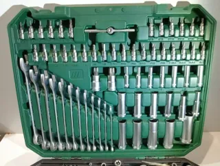 Maletín 216 Vasos y Llaves PARKSIDE