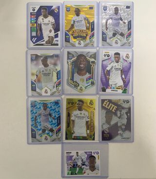 Lote Cromos Vinicius Jr. Real Madrid