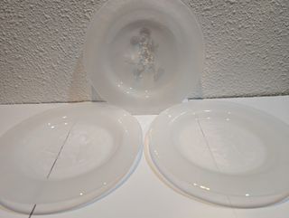 Plato Cristal Mickey Disneyland Paris Años 2000