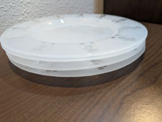 Plato Cristal Mickey Disneyland Paris Años 2000