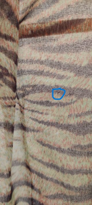 Pañuelo gasa estampado animal print