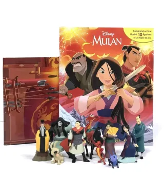 Mulán. Libroaventuras: Incluye un cuento, figur...