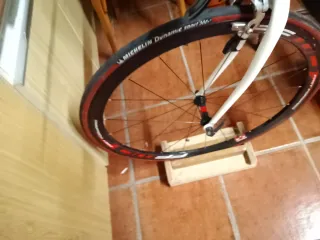 Bicicleta de carretera Btwin Roja