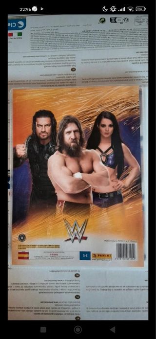 Álbum WWE Action Cards Panini