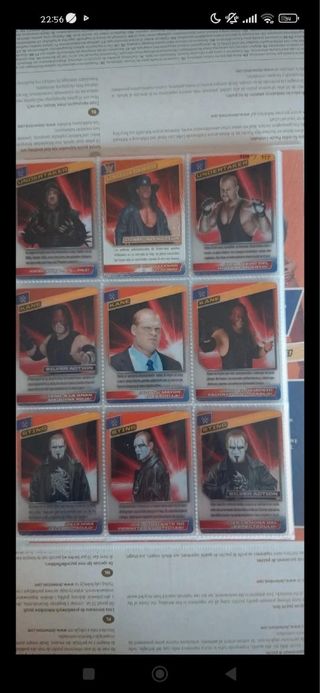 Álbum WWE Action Cards Panini