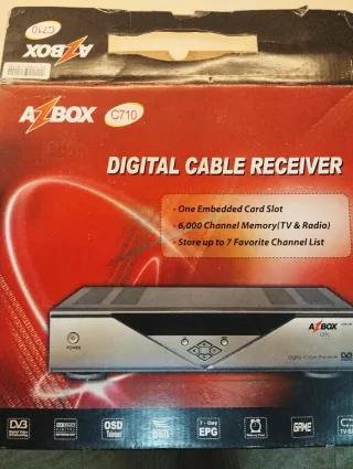 Decodificador Azbox Digital TDT Mando