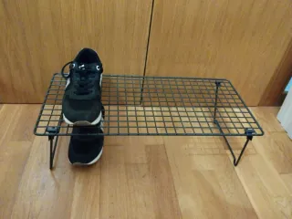 Estante zapatero IKEA GREJIG negro