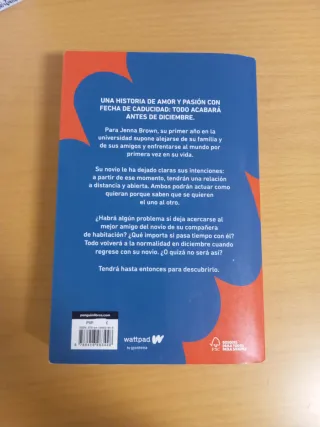 Antes de diciembre, Joana Marcús