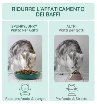 Set 3 Ciotole Ceramica Gatti