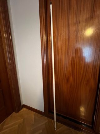 Barra cortina baño con anillas