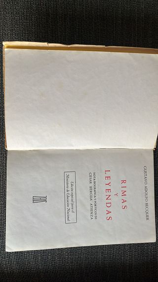 Rimas y leyendas