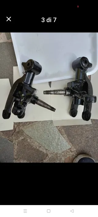 Coppia fuselli Fiat 500