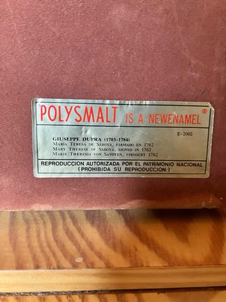 Lámina de La Niña de Duprà