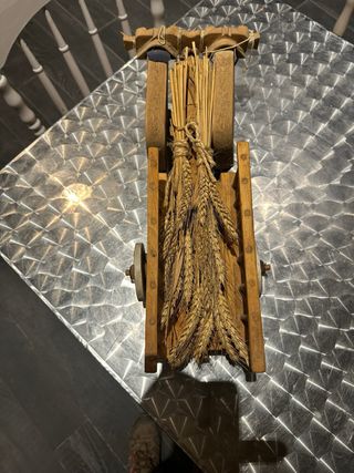 Maqueta Carro Antiguo con Trigo