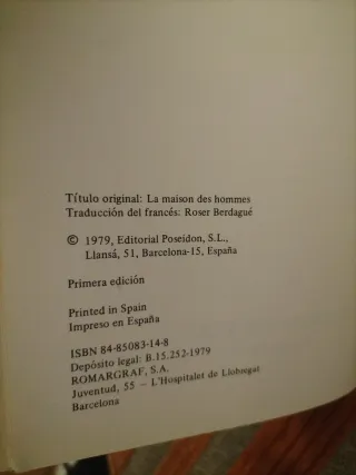 Le Corbusier – La casa del hombre. 1ª ed. 1979