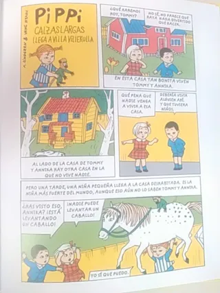 Pippi llega a Villa Villekulla