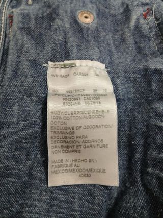 dickies salopette size XL blue