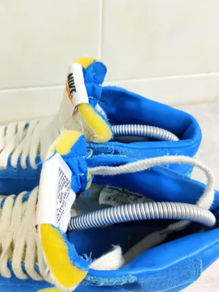 Nike Blazer Mid Donna Blu/Verde