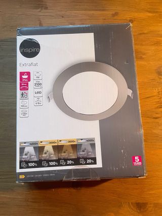 Plafón LED redondo IP44