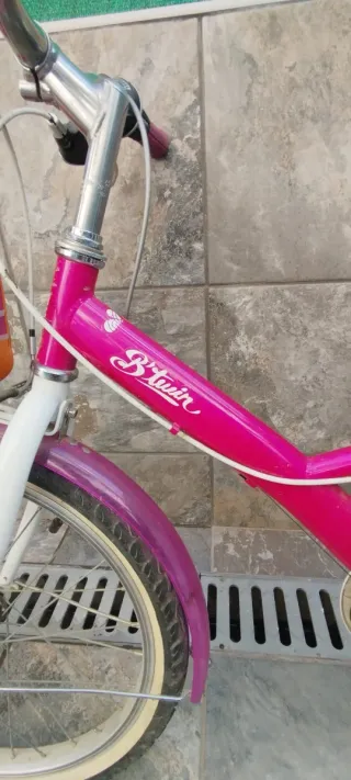 Bicicleta niña rosa