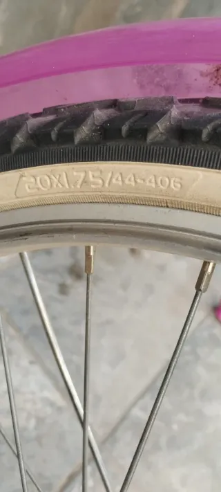 Bicicleta niña rosa