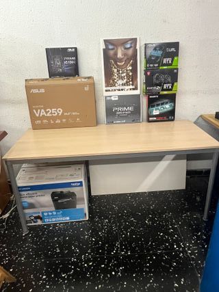 Mesa de Oficina de 1,60 Roble Dynamic