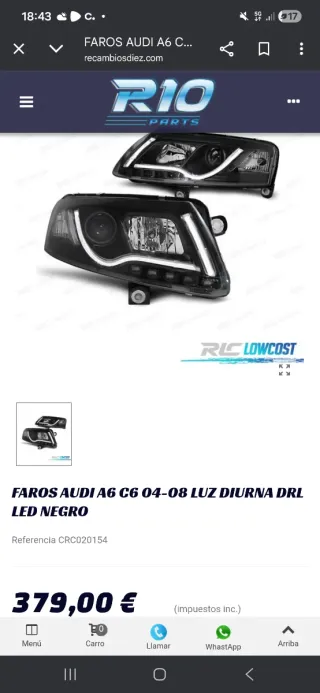 Faros Audi A6