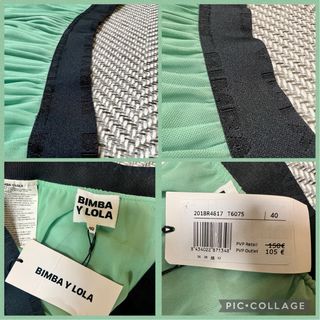 Falda Bimba y Lola tul degradado talla 40