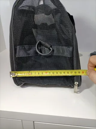 Transportín para mascota pequeña o mediana