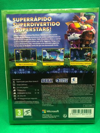 Sonic Superstars Xbox NUEVO