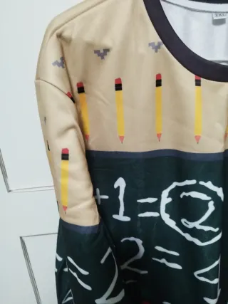 Jersey divertido matemáticas XL (china talla M)
