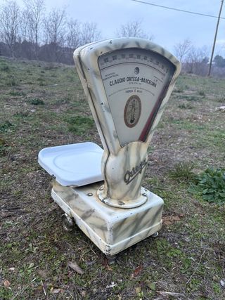 Balanza antigua Claudio Ortega Barcelona