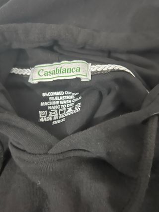 Sudadera Casablanca Negra