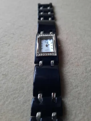 Orologio donna R&G nero e argento