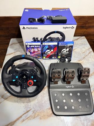 Logitech G29 Driving Force + 3 Giochi