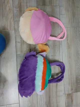 Bolsos Peluche Patrulla Canina Sky y Everest