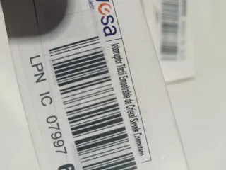 Interruptor Táctil Cristal Empotrable conmutado