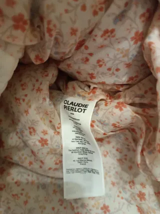 Abrigo CLAUDIE PIERLOT Multicolor