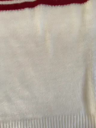 Jersey blanco mujer bandera USA