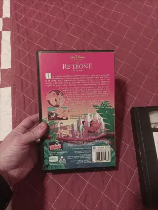 VHS El Rey León Disney Clásicos