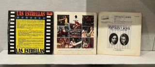 Lote 14 singles vinilos bandas sonoras películas