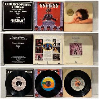 Lote 14 singles vinilos bandas sonoras películas