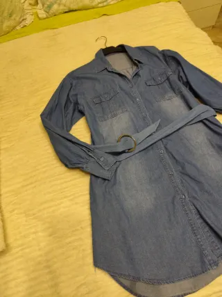 Abito camicia lunga jeans