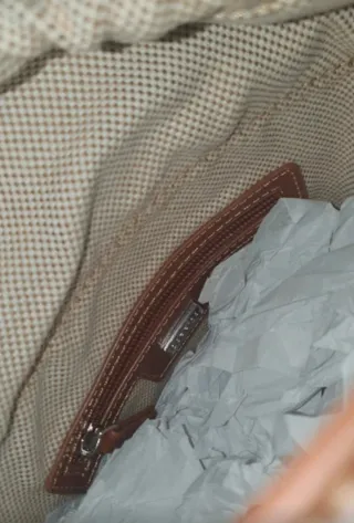 Carpisa Borsa Secchiello Marrone Pelle Borchie