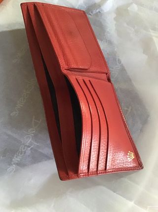 Portafoglio Rolex Rosso
