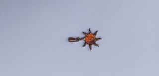 Colgante Plata y Ámbar Sol